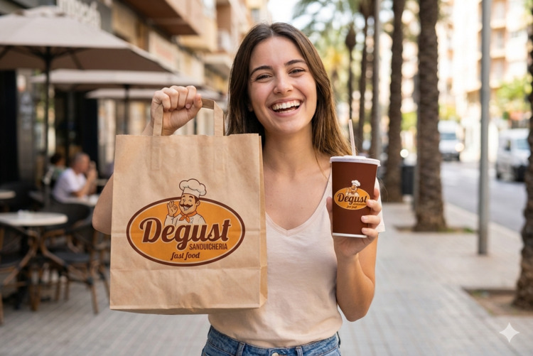 hambúrguer artesanal, delivery Santa Luzia, Degust Sanduicheria, lanche rápido